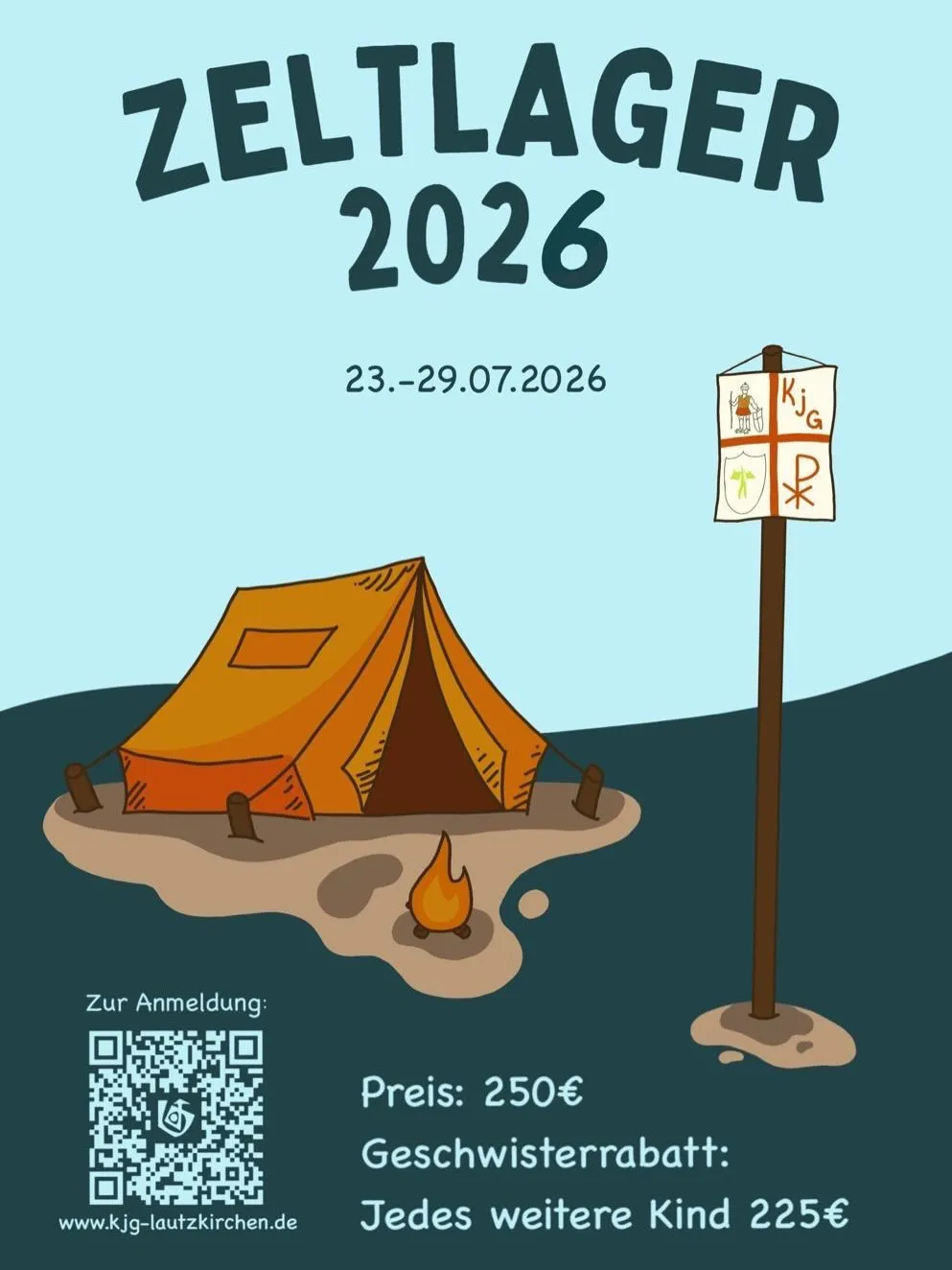 Flyer Zeltlager 2026 Bild 1